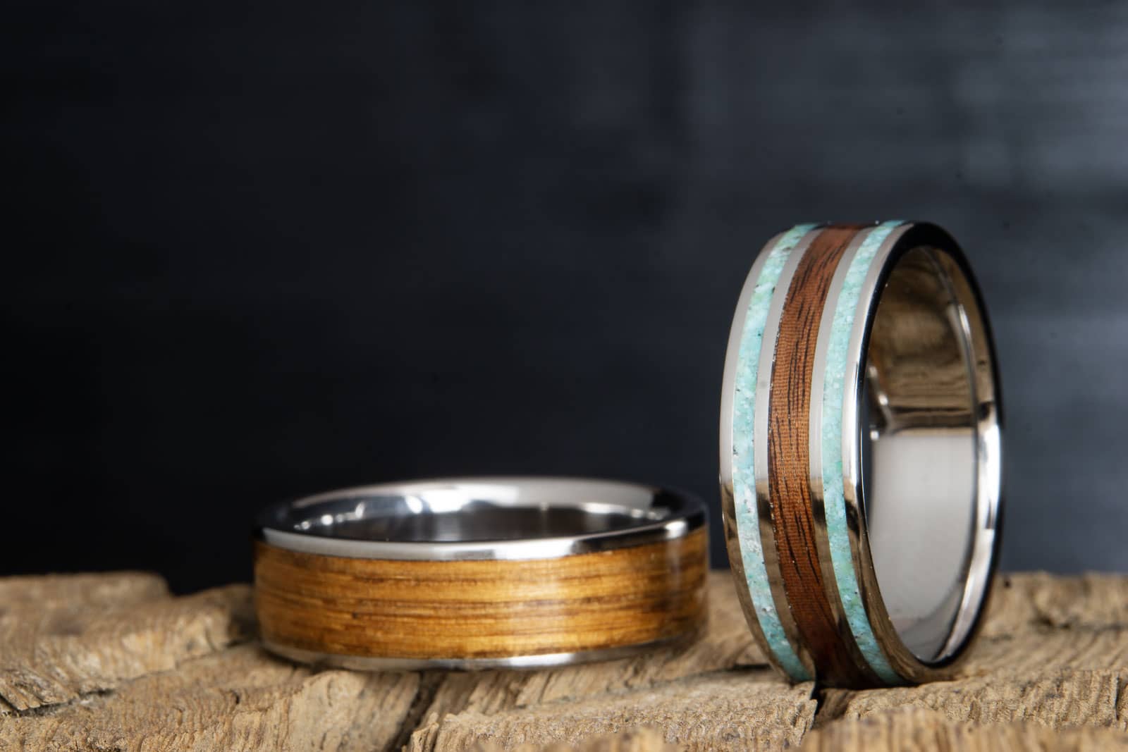 Peacefield Titanium-Unique wedding bands and rings